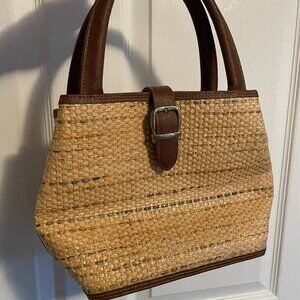 Vintage Woven Handbag